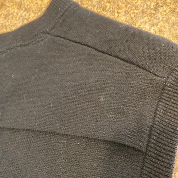 Izod Black Cotton Sweater Vest XLT XL Tall - Picture 13 of 16